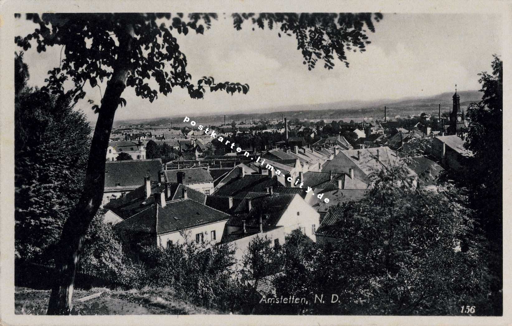 Amstetten Krautberg-Blick 1942